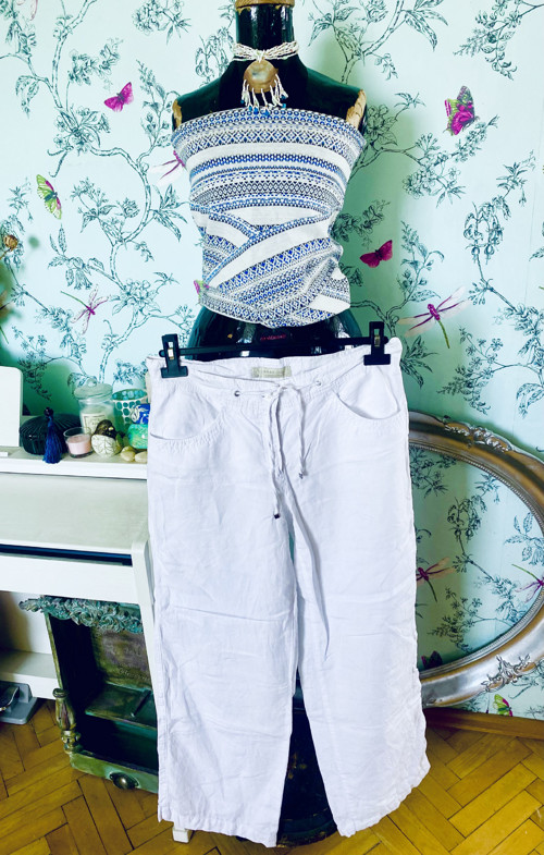 Top modrobílý — foto 3