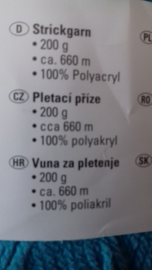 Polyakrylová pletací příze — foto 2