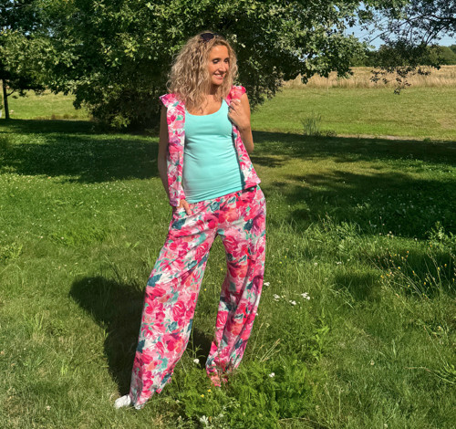 Teplákové kalhoty barevné — foto 2