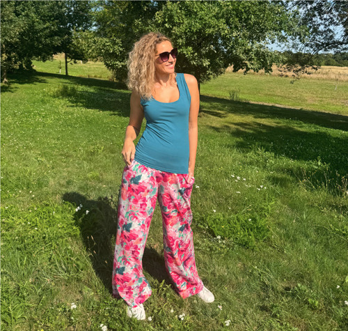 Teplákové kalhoty barevné — foto 4