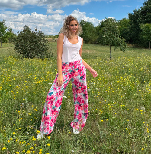 Teplákové kalhoty barevné — foto 6