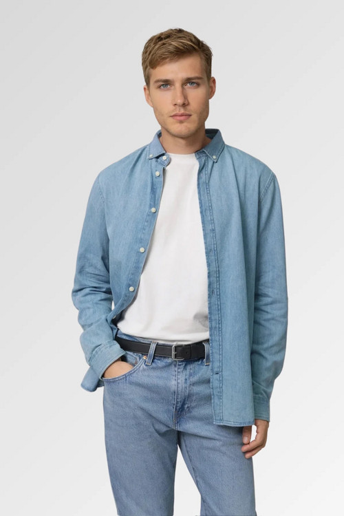 Pánská džínová košile | Denim — foto 3