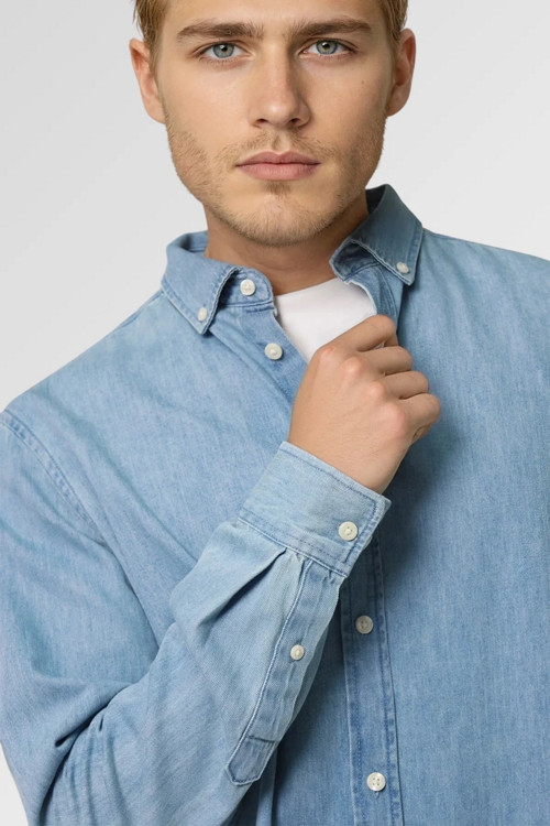 Pánská džínová košile | Denim — foto 4