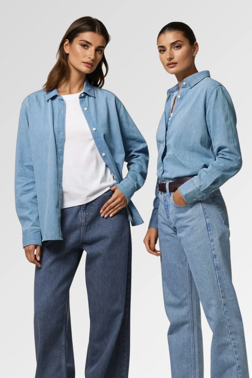 Dámská džínová košile | Denim — foto 5