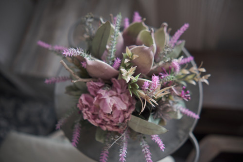 Dekorace na stůl, ikebana — foto 3