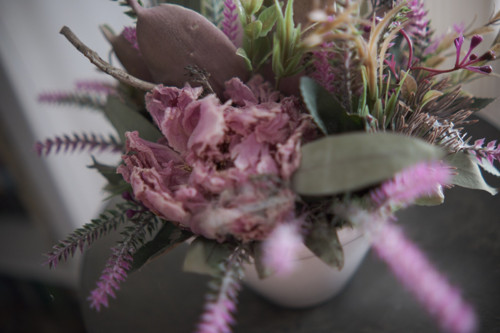 Dekorace na stůl, ikebana — foto 5