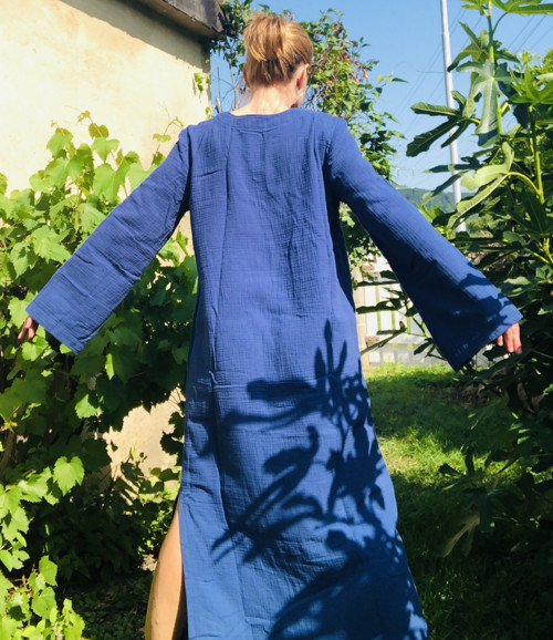 Modré mušelínové — foto 2
