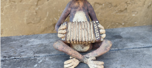 Opička harmonikářka — foto 4
