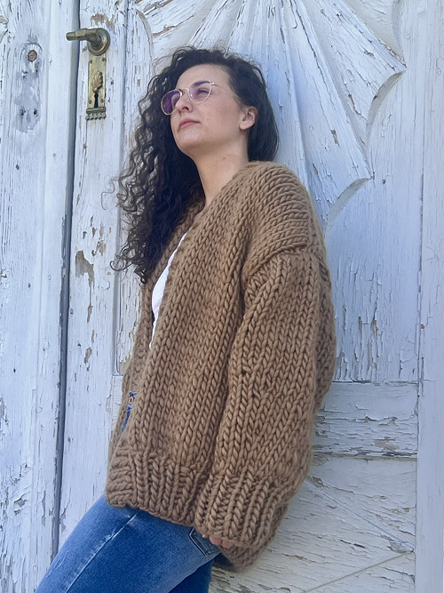 Cardigan brown sugar — foto 5