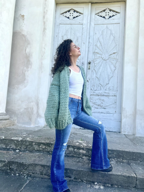 Cardigan eukalyptus — foto 4