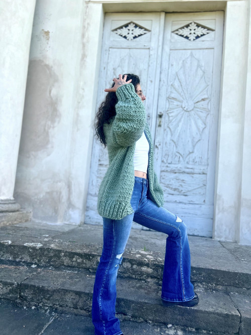 Cardigan eukalyptus — foto 3