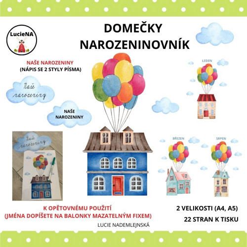 Domečky - Narozeninovník — foto 2