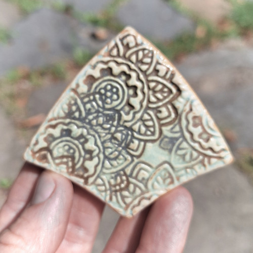 Mandala z keramických komponentů 135 — foto 2