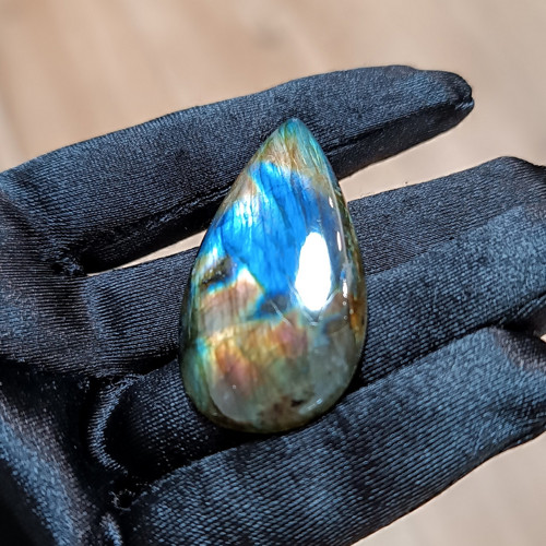 Labradorit, ID 5111, 50x26 mm — foto 2