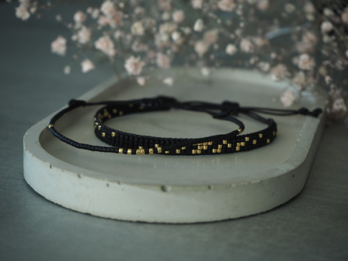 Set náramků "Delicate"; Black — foto 3