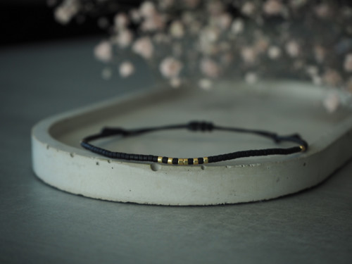 Set náramků "Delicate"; Black — foto 4