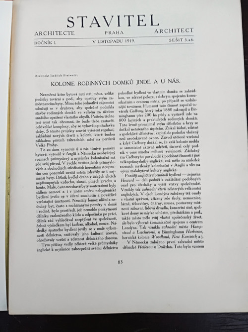 Stavitel ročník I — foto 2