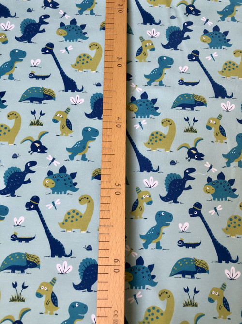 Modrý dinosaur, úplet — foto 3