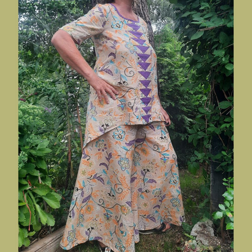 Lněný komplet - Hippie vibe — foto 4