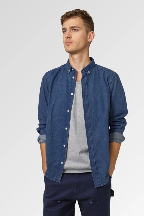 Pánská džínová košile | Denim — foto 3