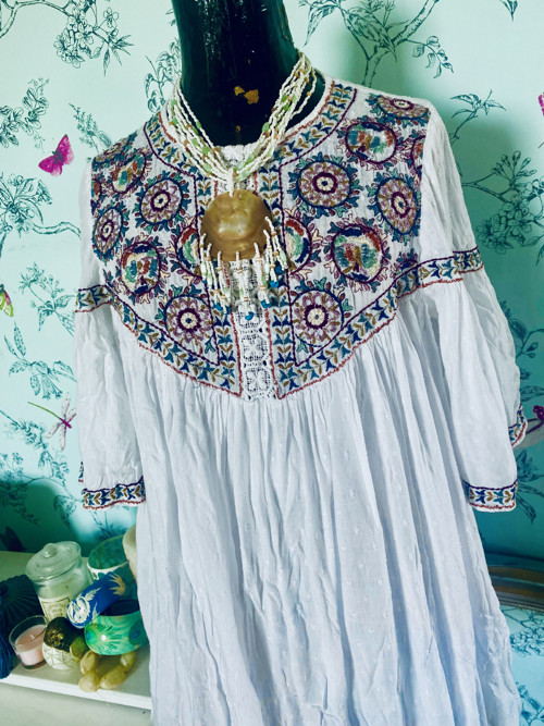 Halenka boho vyšívaná — foto 2