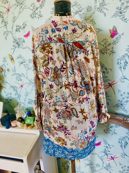 Tunika boho rozkvetlá — foto 4