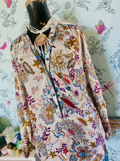 Tunika boho rozkvetlá — foto 2