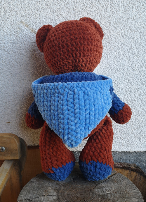 Medvídek s kapucí 36 cm b — foto 3