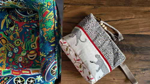 Project bag Leopard in red — foto 3