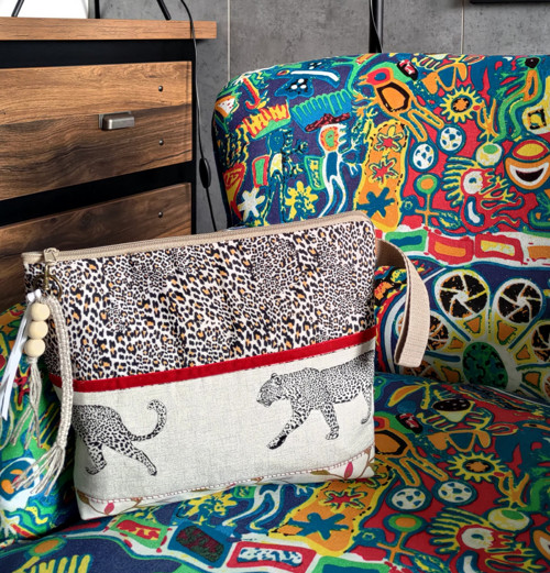 Project bag Leopard in red — foto 4