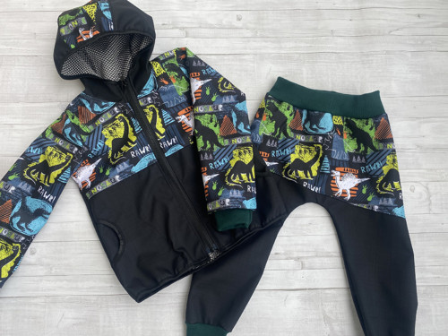 Softshell bunda dětská Dino JARO — foto 4