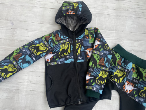 Softshell bunda dětská Dino JARO — foto 5