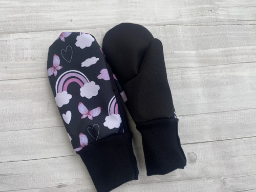 Softshellové rukavice s fleecem Duha — foto 2