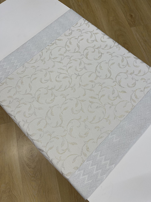 Ubrus 75x75 - Noblesse silver — foto 4