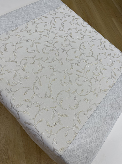 Ubrus 75x75 - Noblesse silver — foto 5