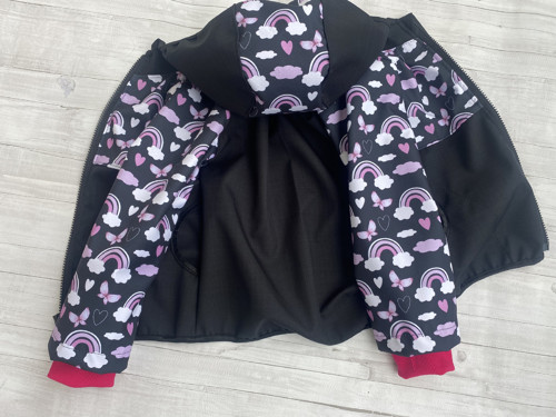 Softshell bunda dětská Duha JARO — foto 4