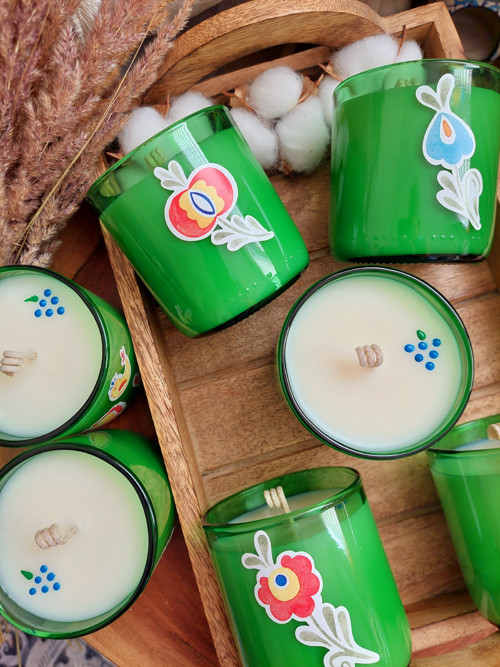 Přírodní svíčka "MORAVSKÁ KRÁSA" — foto 2