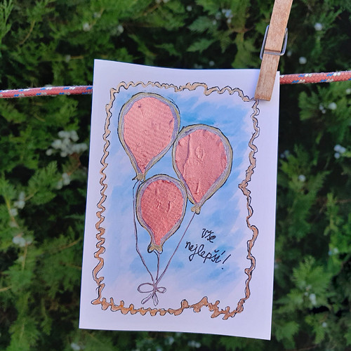 Přání "balonky" — foto 5