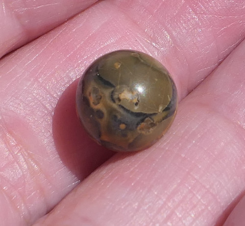 Kulička - jaspis leopardí 10 mm V1463 — foto 3