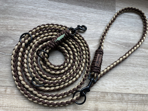 Přepínací paracord vodítko - 2,5 m — foto 3