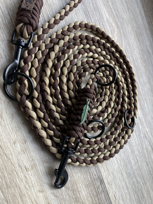 Přepínací paracord vodítko - 2,5 m — foto 2