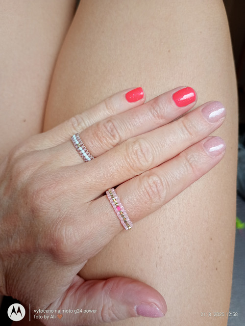 Romantický prstýnek Miyuki 2 v 1 — foto 4