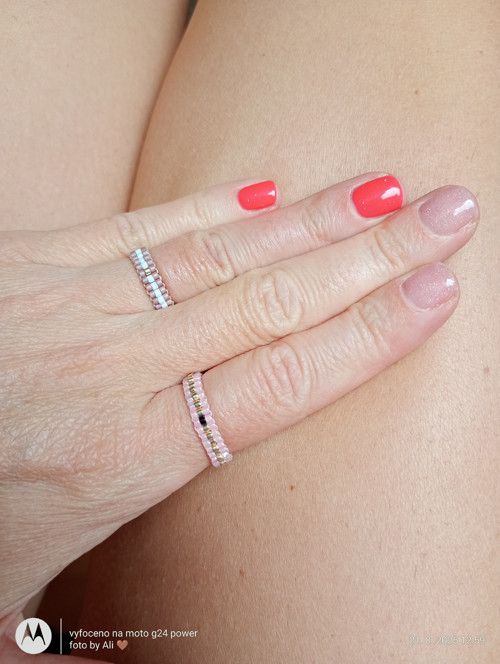 Romantický prstýnek Miyuki 2 v 1 — foto 5