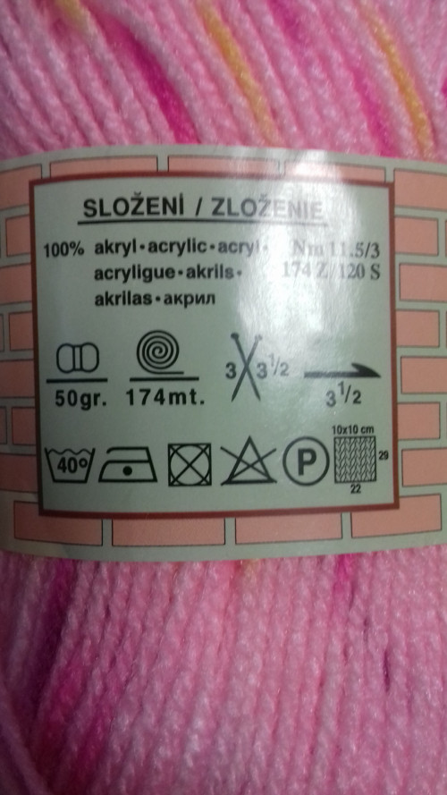Pletací příze Elian mimi color — foto 2