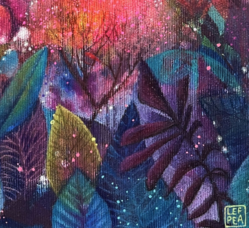 Magická zahrada- 30x30cm — foto 5