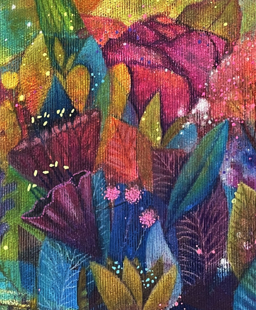 Magická zahrada- 30x30cm — foto 4