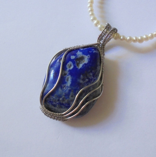 Přívěsek- Lapis lazuli /9 — foto 3