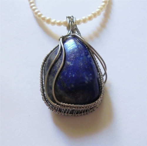 Přívěsek - Lapis lazuli /11 — foto 3
