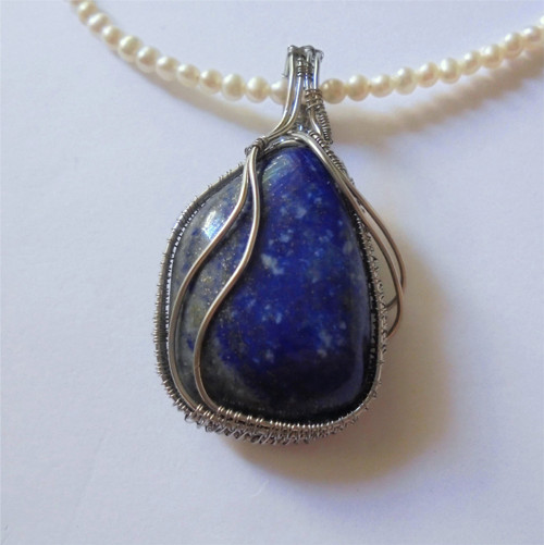 Přívěsek - Lapis lazuli /11 — foto 4