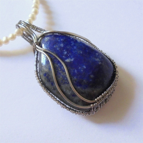 Přívěsek - Lapis lazuli /11 — foto 2